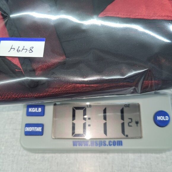 Adrianna‎ Papell Dress Women10P Black Red Sheer Overlay Gothic Romantic Party - Picture 13 of 13